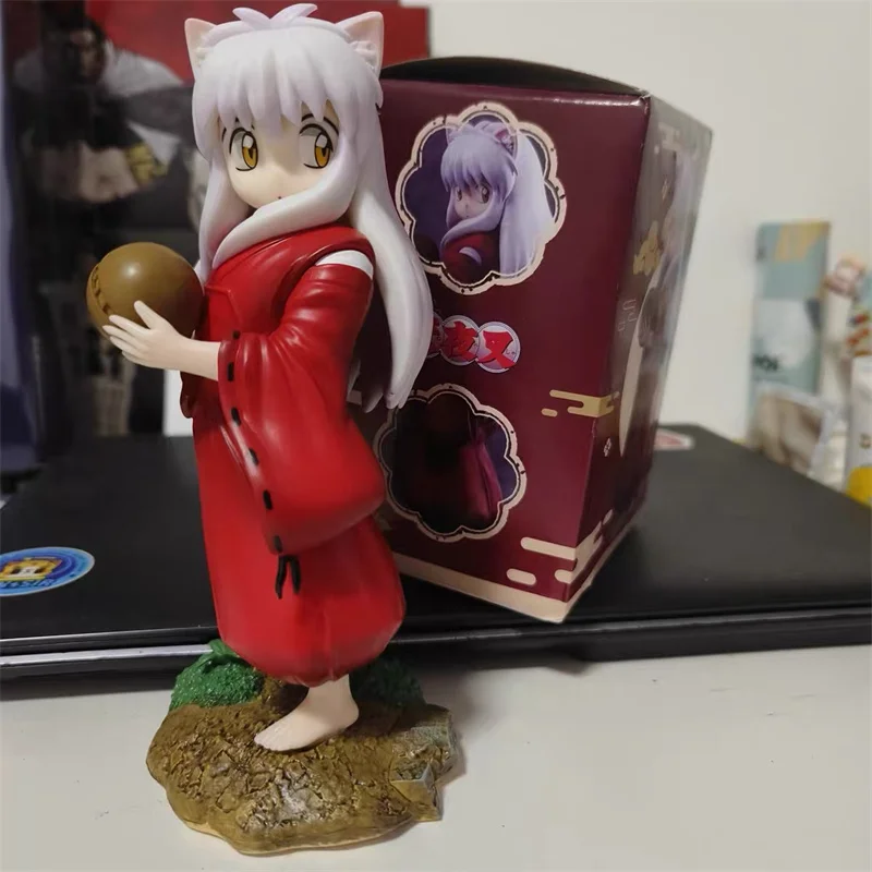 Anime Inuyasha Figuren niedlich Inuyasha Sessoumaru Action figuren Kinder stehen Inuyasha PVC Modell Sammlungen Spielzeug Geschenke