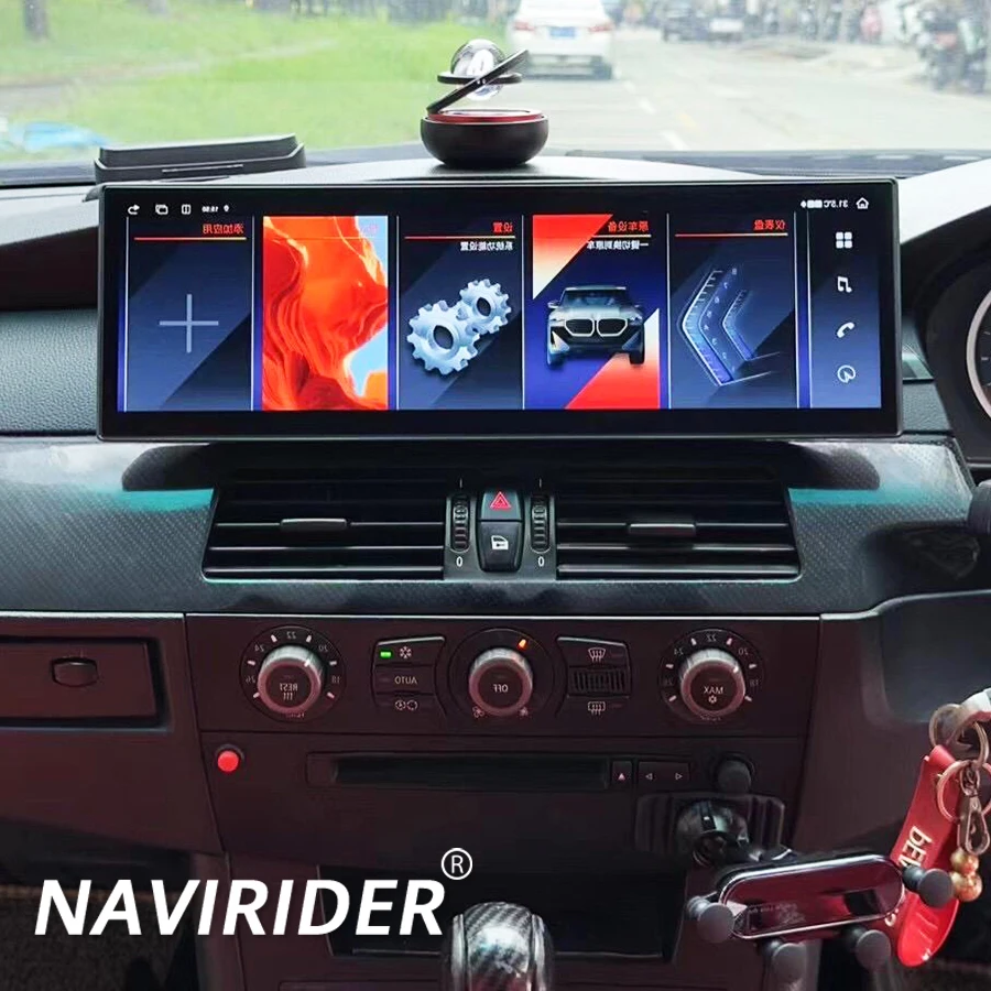 

14.9/15.8'' Car Radio For BMW 5 Series E60 E61 CIC CCC System Multimedia Wireless CarPlay Android Auto Car Multimedia Player 4G
