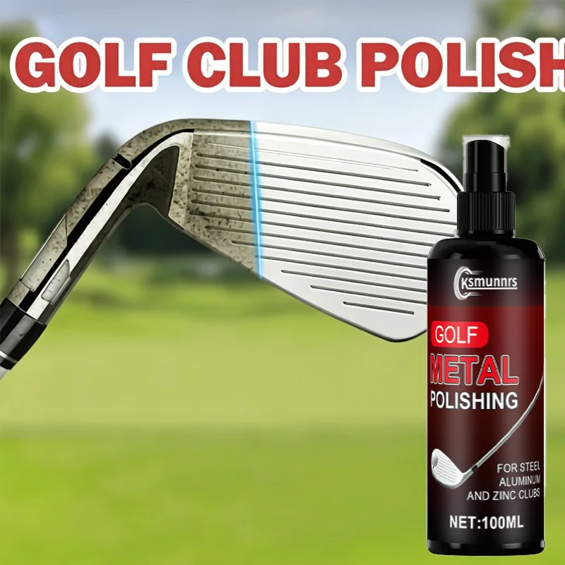 Golf Club Polish Quick Rust Scratch Removal Shine Restorer Long-Lasting Brightness for Golf Equipment