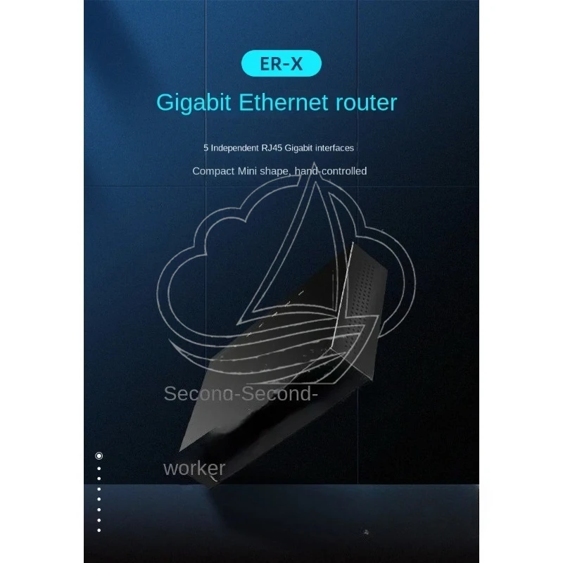 Mini Full Gigabit POE Router 4/6/12 Ports SFP ER-X for Home Office Enterprise Use