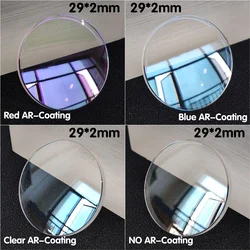 Sapphire Watch Glass 29mm*2mm Glass AR Coating Scratch Resistant Glass Fits SNKL05 SNKL07 7S26-01V0 Parts Replacement Accessorie