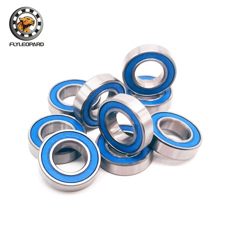 6800RS 베어링 (10PCS) 10x19x5mm ABEC-7 취미 전기 RC 자동차 트럭 6800 RS 2RS 볼 베어링 6800-2RS 블루 밀봉