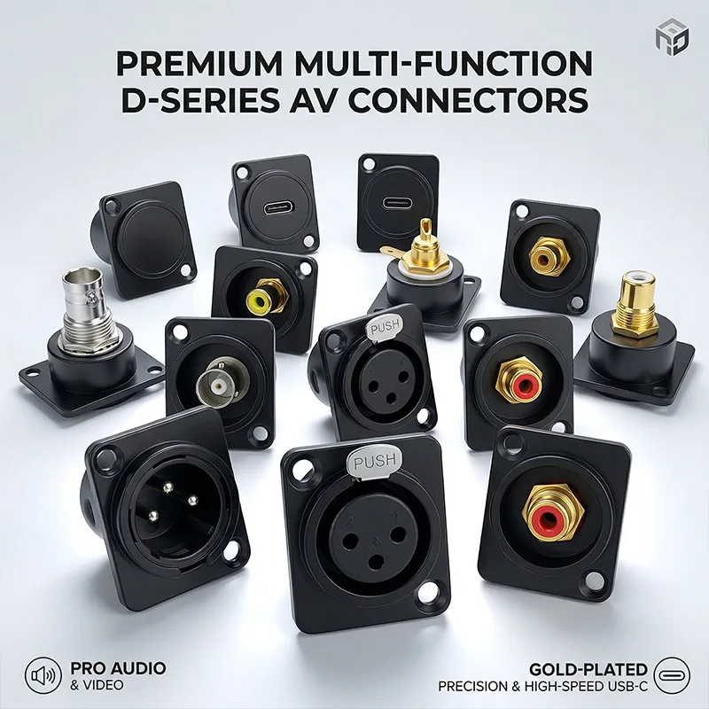 D-Type Panel Mount …