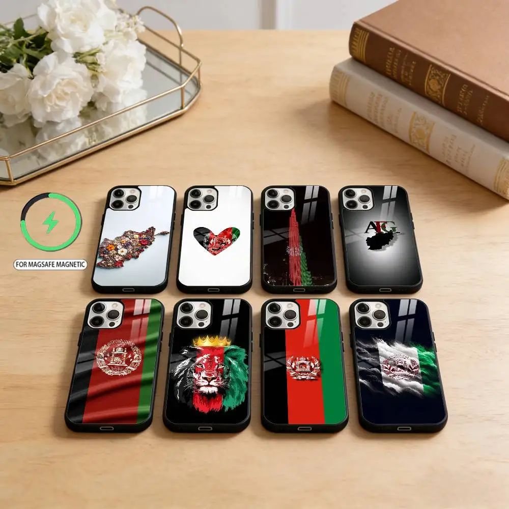 

Belief-Afghan-Afghanistan Flag Phone Case For iPhone17,16,15,14,13,12,11 Plus,Pro Max Magnetic For Magsafe Wireless Charging