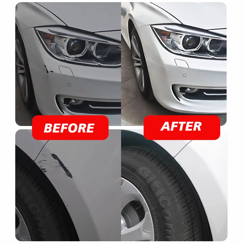 Touch Up Paint Pen Suitable for BYD Seagull Paint Pen Warm White Budding Green Pink Wax Repair Car New 2024 2023 White view 2