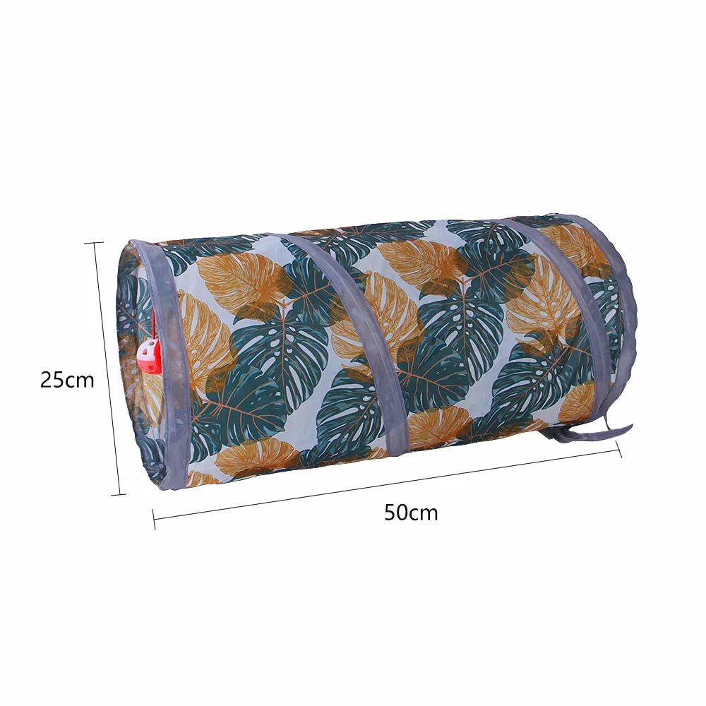 Cat Tunnel Pet Supplies S T Pass Play Tunnel Foldable Cat Tunnel Cat Toys Breathable Drill Barrel for Indoor Loud Paper