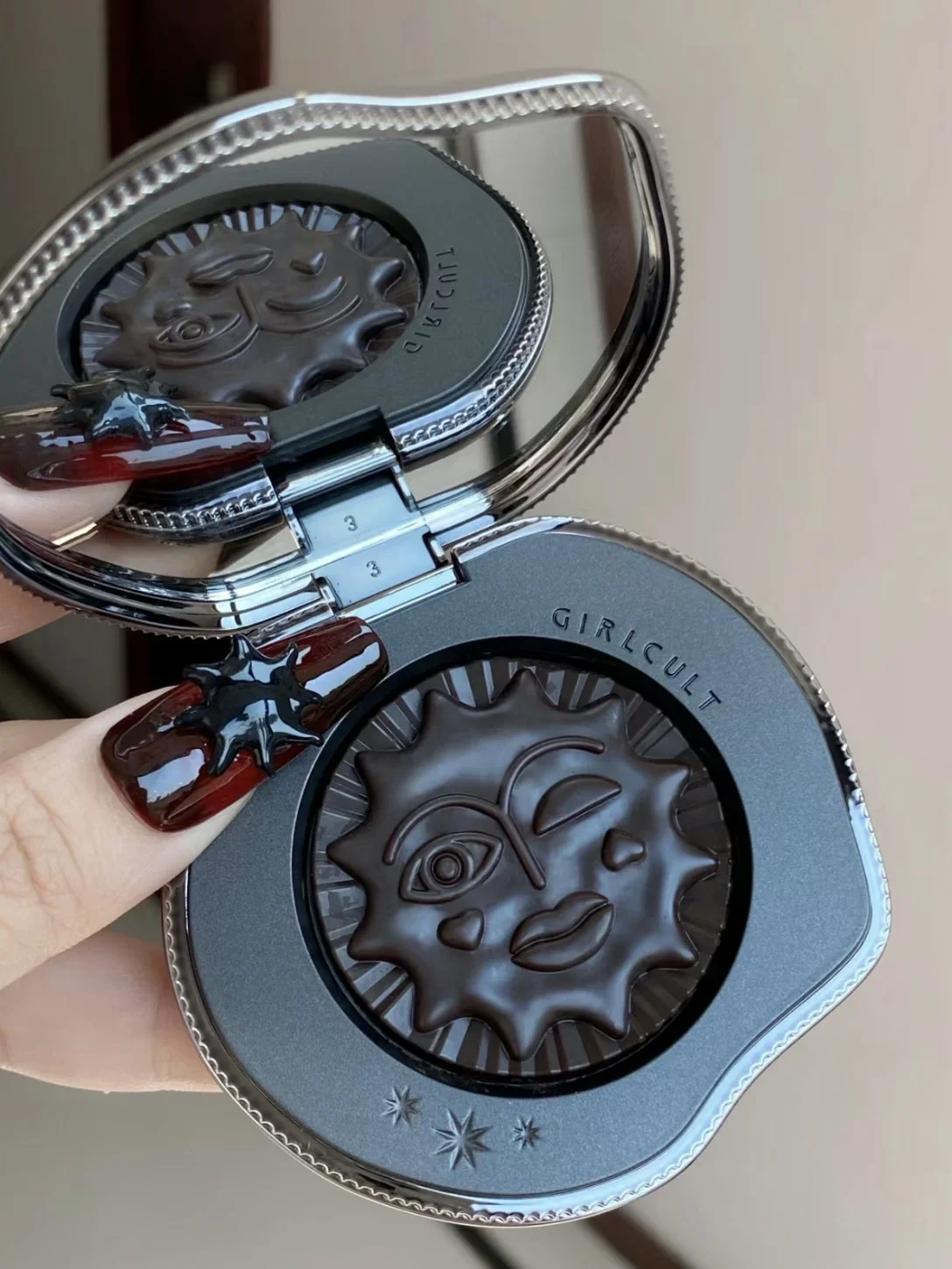 

Girlcult Emotional Powder Blush Black Fuwa Cream Blusher Highlight Expansion Color White Nude Color Fine Matte Cold Natural