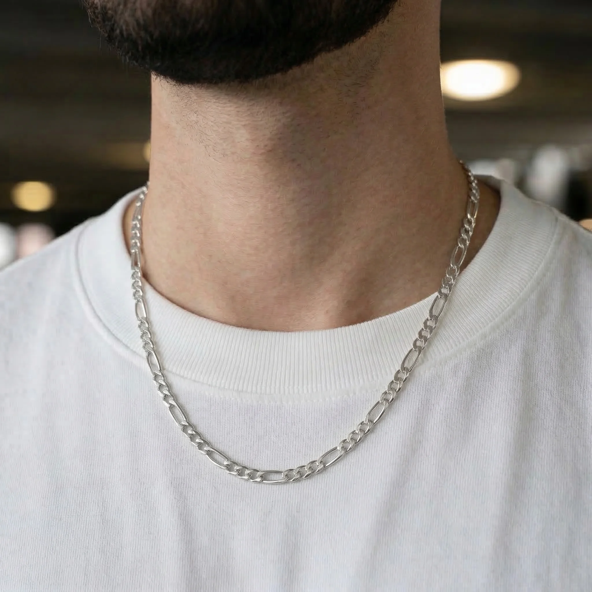 Figaro Chain Exquisite Fashion Hiphop Necklace For Women Men Stainless Clearance Sale Items Necklaces Wholesale