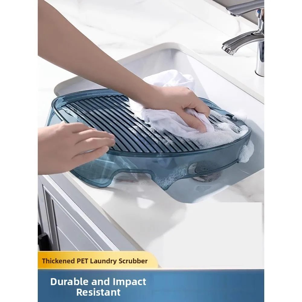 

New Style Thickened Integrated Laundry Board for Home Use Washing Small Socks Underwear in Student Dormitory Non-Slip Design