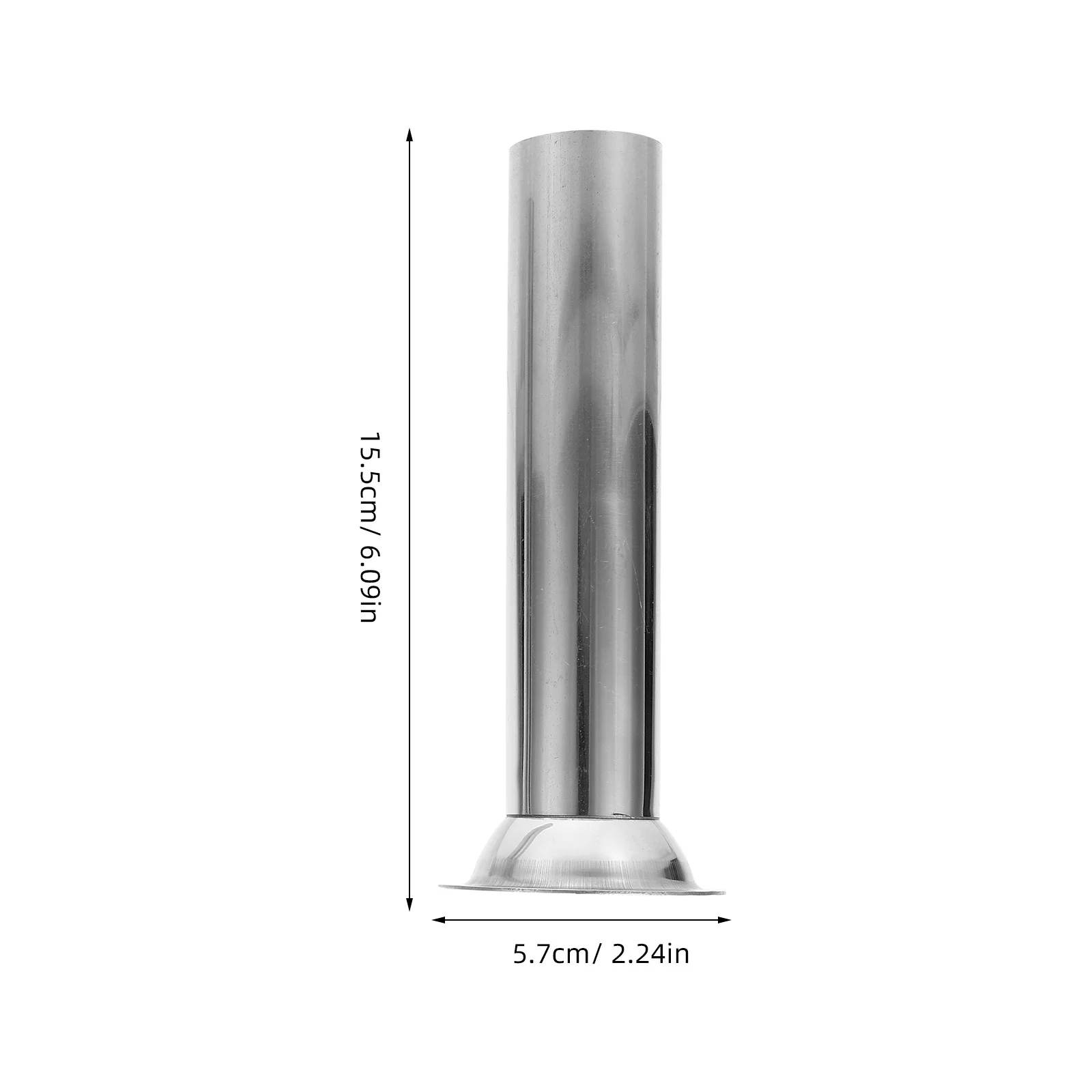 Ensemble de tubes de remplissage de saucisse en acier inoxydable, remplisseur de viande, outils de remplissage de saucisse alimentaire, tube de remplissage de saucisse, taille 5, 3 pièces