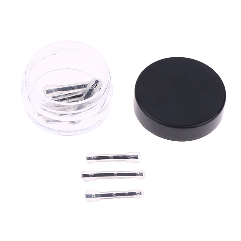 

●10Pcs Ingrown Toenail Kit With 4 Multi-Sizes,Titanium Alloy Ingrown Nail Corrector Tools For Curved Toenail Corrector