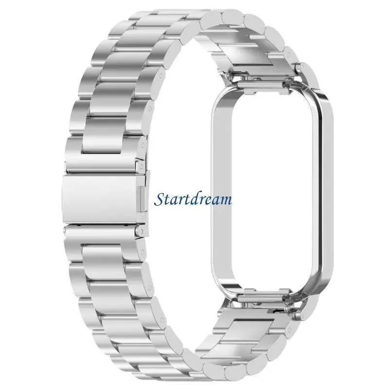 Stylish Stainless Steel Replacement Bracelet Durable Strp for Band 8 Active K92C