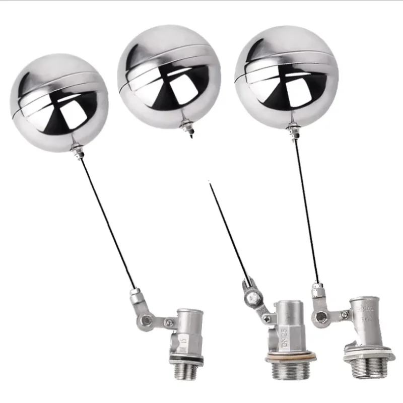 

1 Set DN15 DN20 DN25 DN32 DN40 DN50 Stainless Steel Float Ball Valve High Pressure Automatic Water Tank