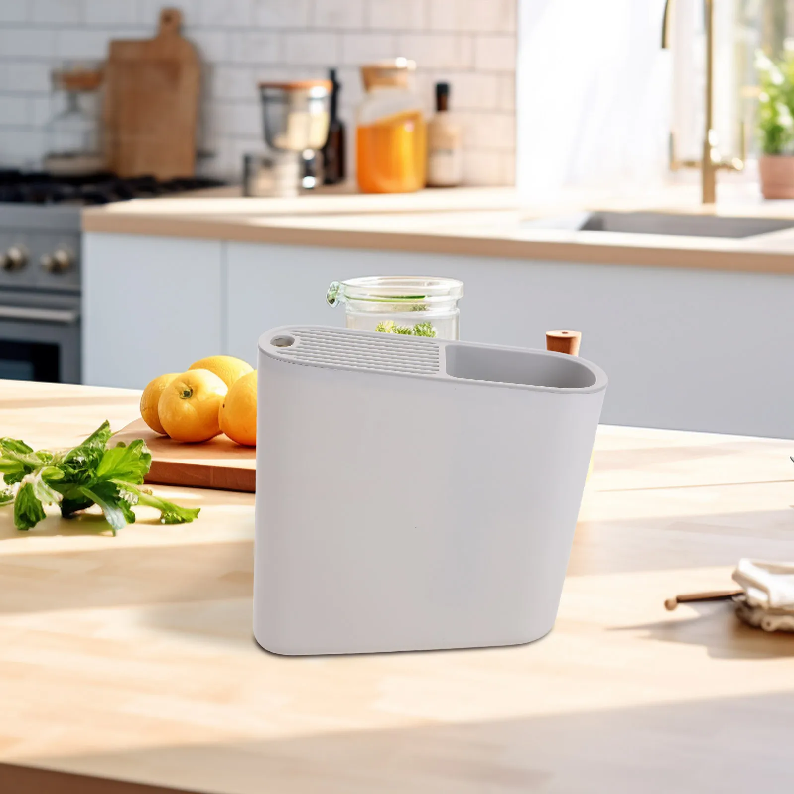 

Knife Rack Utensil Holder Chopstick Container Draining Box Kitchen Gadget Fork Holder Tableware Organizer Plastic