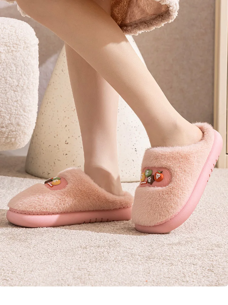 شباشب نسائية شباشب قطنية موضة قطيفة سميكة شتوية دافئة شباشب منزلية أحذية للجنسين أحذية منزلية كاجوال داخلية