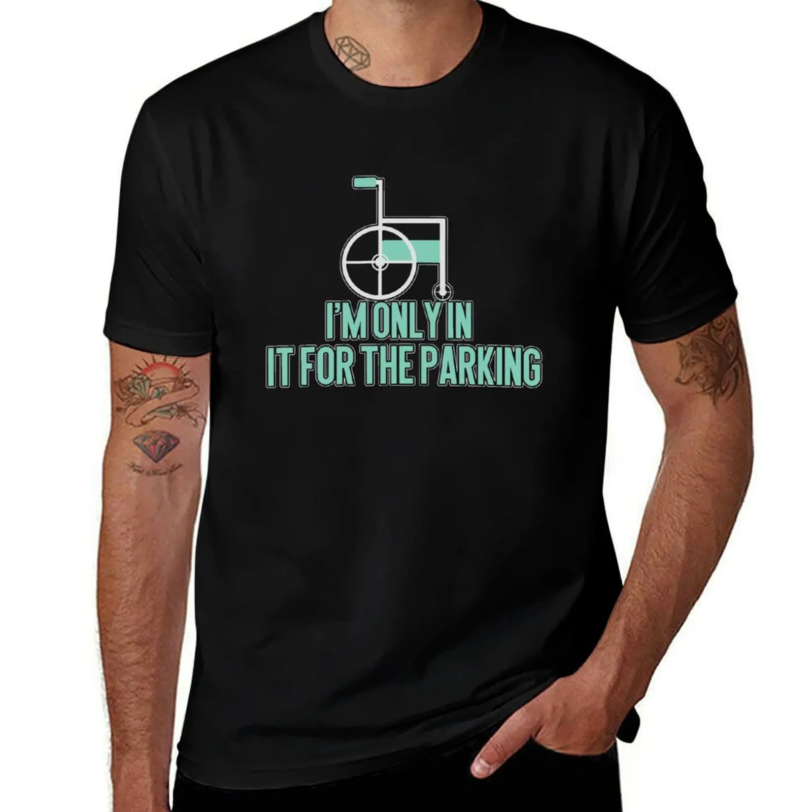 

Футболка «I Only In It For The Parking», мужские хлопковые футболки с рисунком машин, мужская футболка из 100%