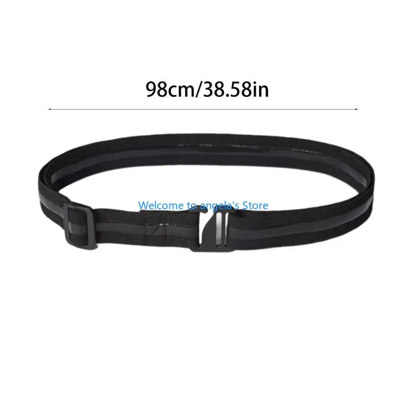 X4YC Gemakkelijk Gebruik Shirt Bevestiging Riem voor Vrouwen Mannen Verstelbare Onzichtbare Riem Cincher Donsjack Trui Riem