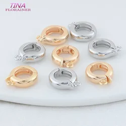 11*14MM 14K Gold Color Plated Clasps Necklace Clasps High Quality Jewelry Accessories