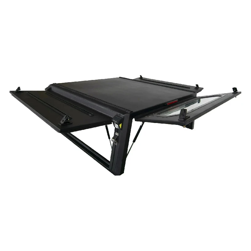 

4WD Truck Canopy for Pickups Aluminum Alloy with Roll-up Waterproof Locking Tailbox Functions