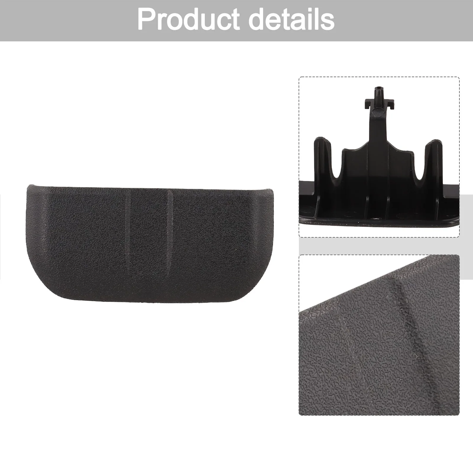 Car Seat Parts Seat Slide Blockage Cap Car Maintenance As Shown Direct Replacement Cap Functional Design OE Compatibility
