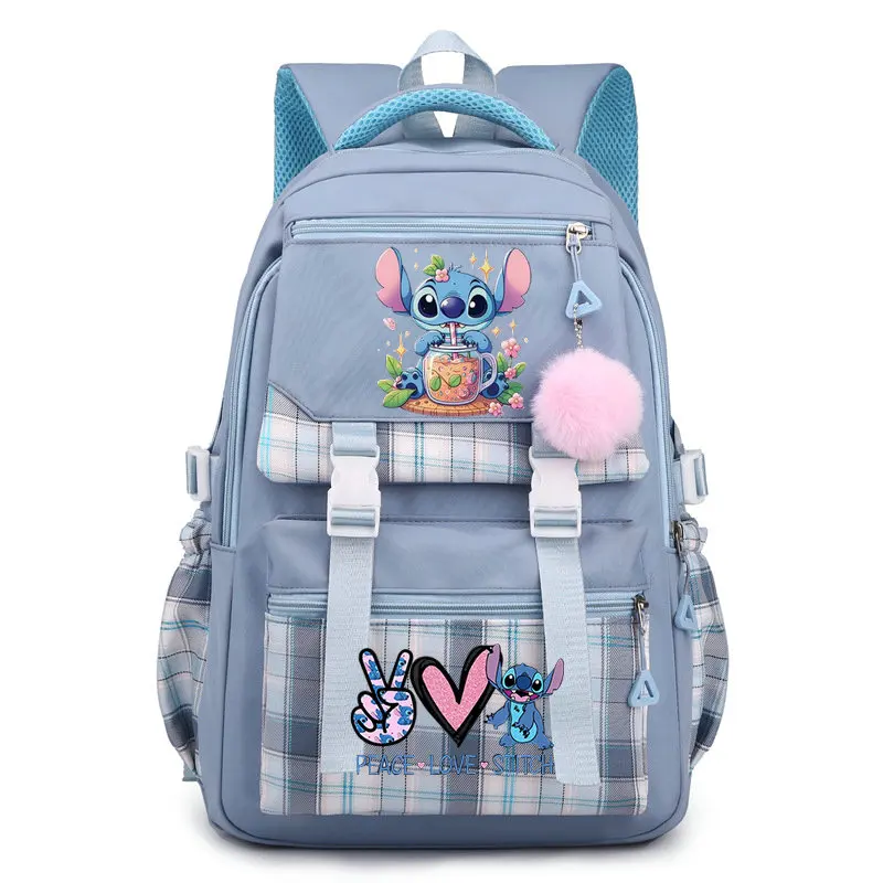 Lilo Stitch Backpack for Girl Boy Student Teenager Children Rucksack Women Cute Casual School Bags Kids Birthday Gift