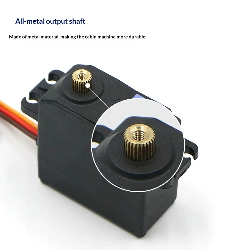 20kg Digital Servo 360 Degree Rotation High Torque Metal PWM High Precision S20F for Pan Tilt Robotic Arm Robot
