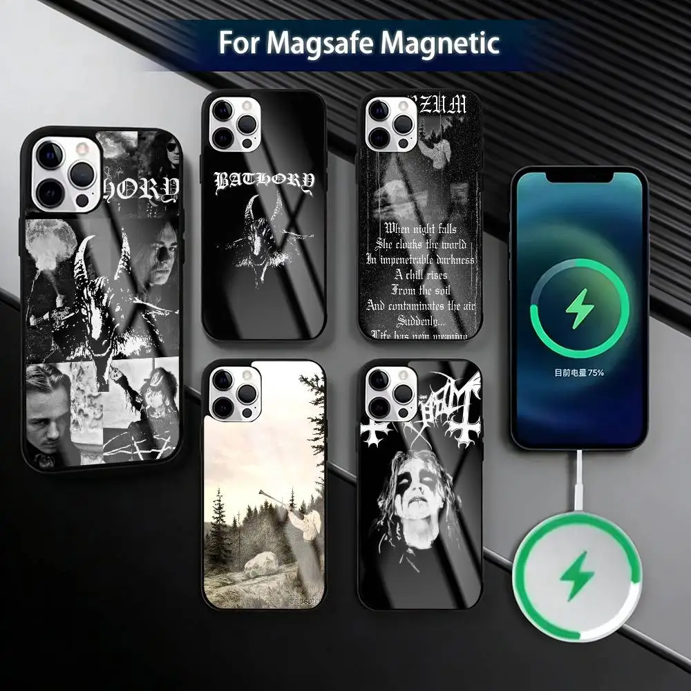 

Burzum F-Filosofem Phone Case For iPhone17,16,15,14,13,12,11 Plus,Pro Magnetic with Magsafe Wireless Charging