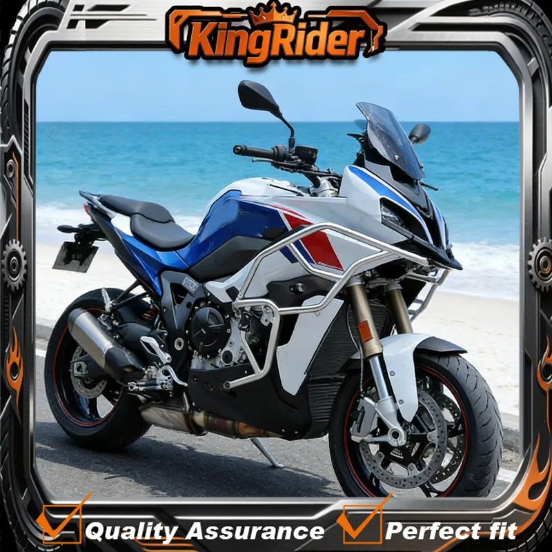 S/M1000 XR Motorcycle Engine Guard Stainless Steel Bumper Crash Bar Stunt Cage Frame Protector For BMW S1000XR M1000XR 2024 2025