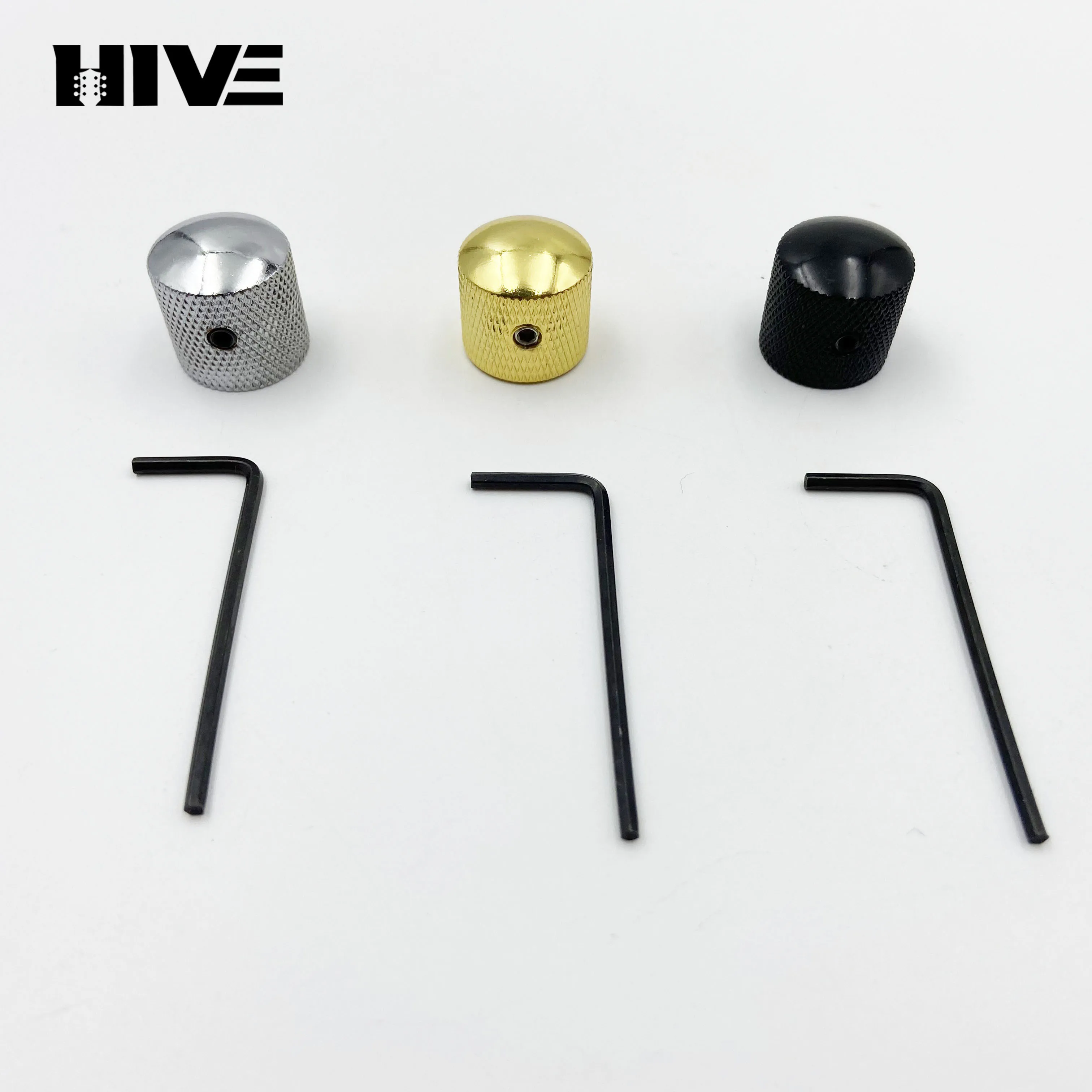 

TL Electric Guitar Circuit Board Volume knob Metal Perforated PB JB Electric Bass Potentiometer Cap Guitar Knob Cap