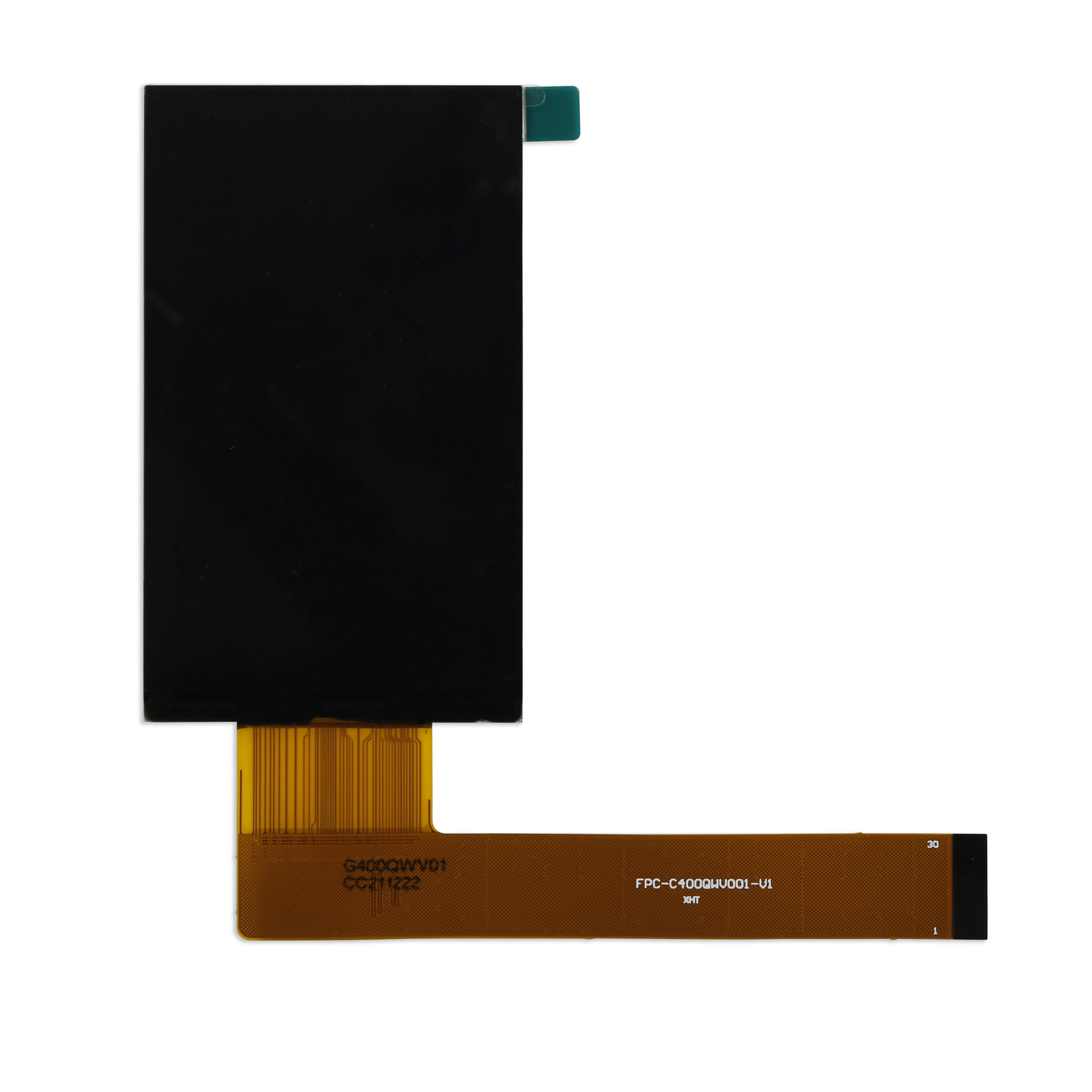 New original 4 inch 30Pin FPC-C400QWV001-V1 Screen For projector LCD Display Replacement