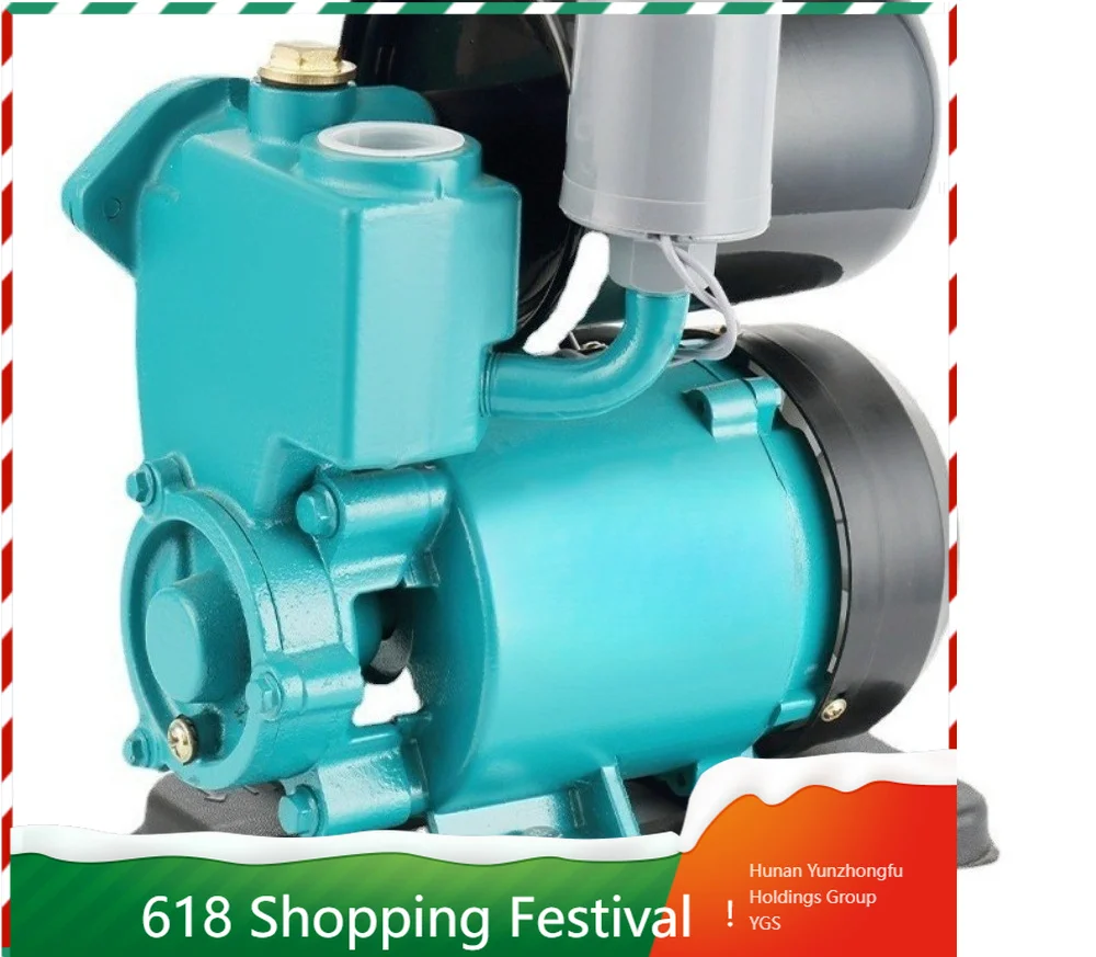 Multi Purpose 220V Automatic Self Priming Pump Household Tap Water Booster Pump For Well Draining Air Conditioning Circulation