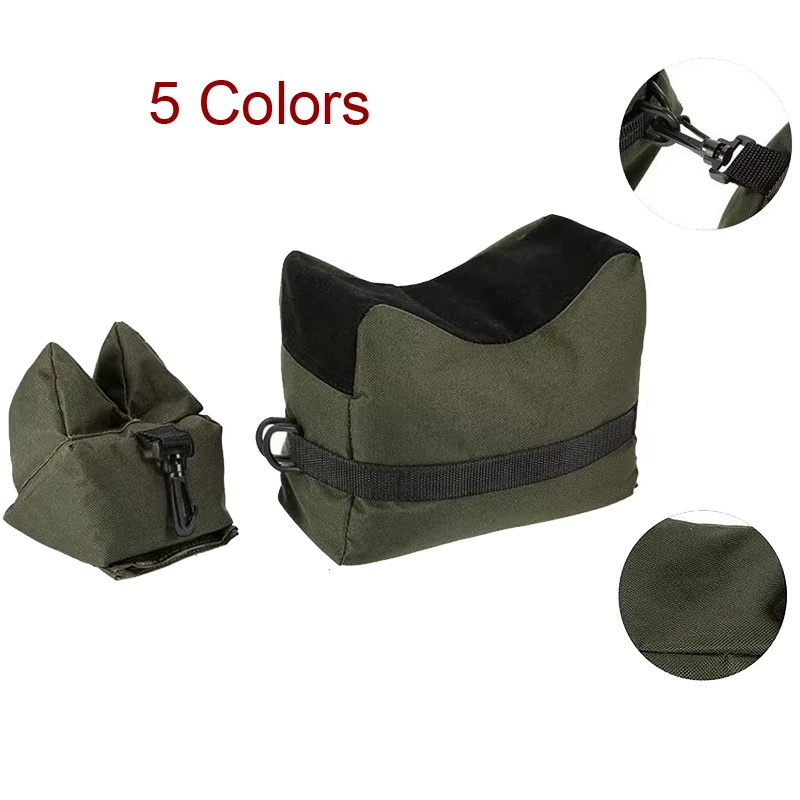 Unfilled Outdoor Front And Rear Tactical Bag For Hunting Sandbag Rest Airsoft Gun Bag Shooting Hunting Accessories