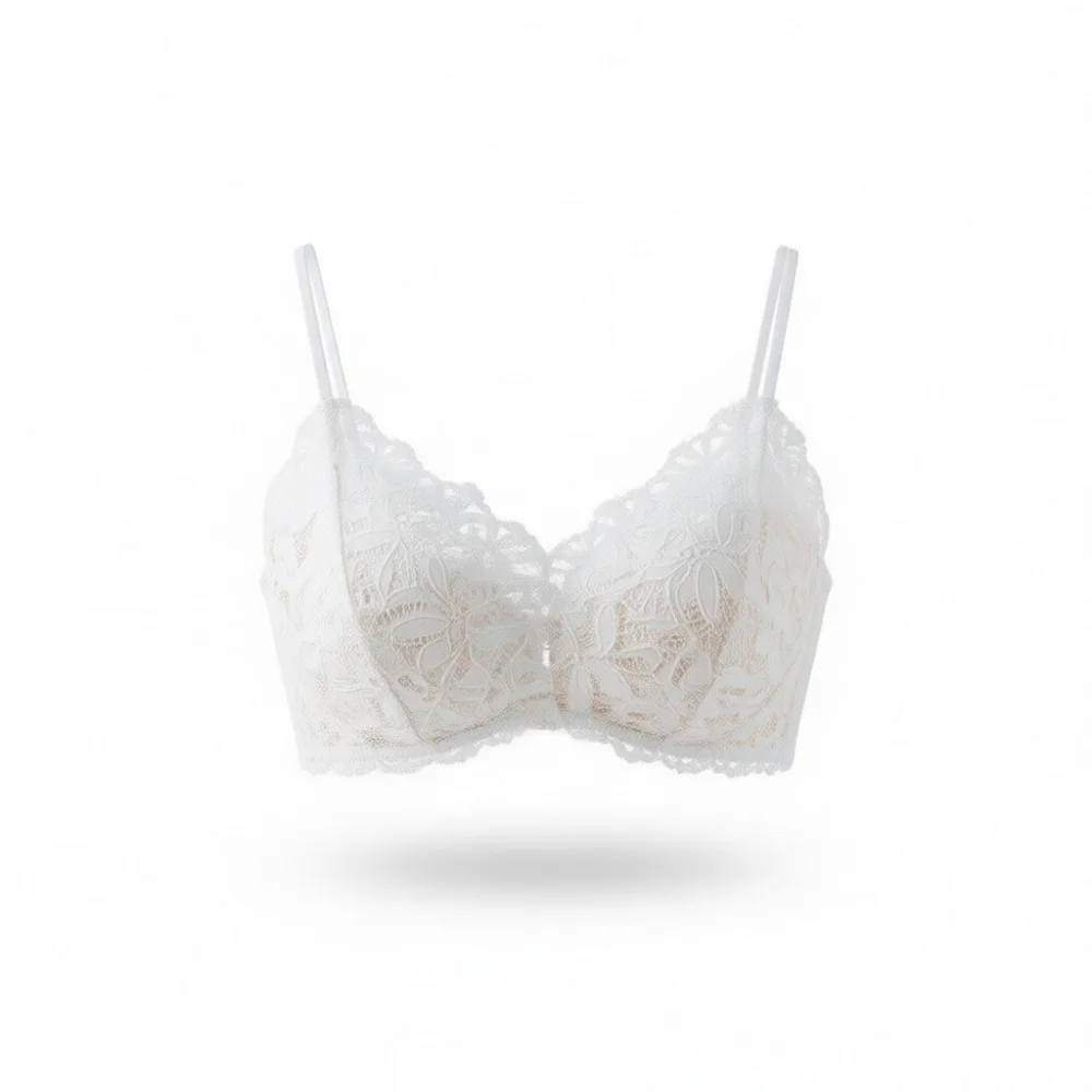 Lace Backless Camisole Women Summer Padded Tank Top Sexy Built In Bra Vest Comfortable Breathable Wireless Underwear Shirt