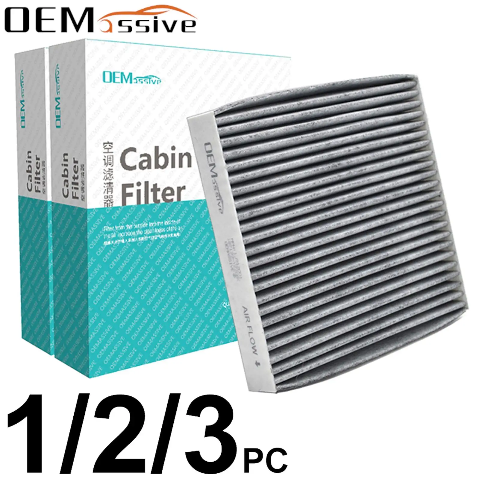 Pollen Cabin Air Filter For Toyota Land Cruiser Prado J150 2009 - 2019 1GD-FTV 2.8L 1KD-FTV 3.0L 1GR-FE 4.0L V6 Lexus GX 400/460