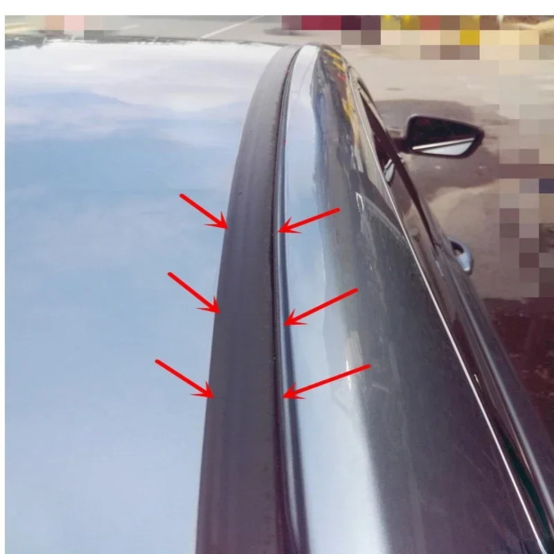 74316TR0A01 74306TR0A01 For Honda Civic Sedan 2012 2013 2014 2015 Car Roof Rubber Drip Side Finish Moulding Seal Strips Trim