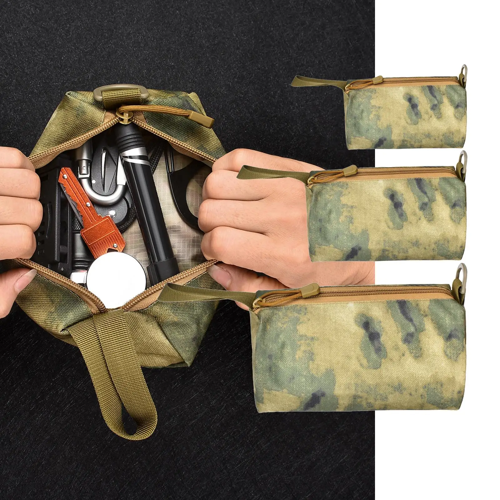 600 Cloth Storage Bag, Coin Pouch for Hunting Survival Trekking