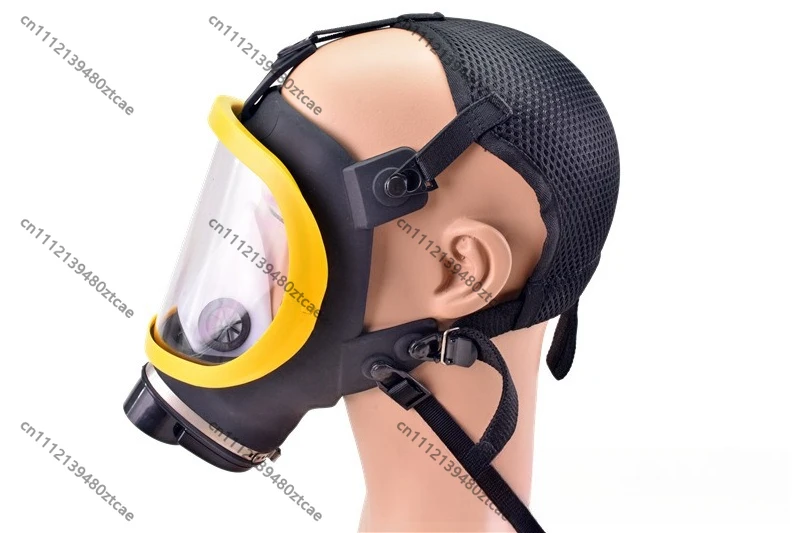 Rechargeable Long Tube Electric Respirator Mask For Spray Painting And Dust Protection