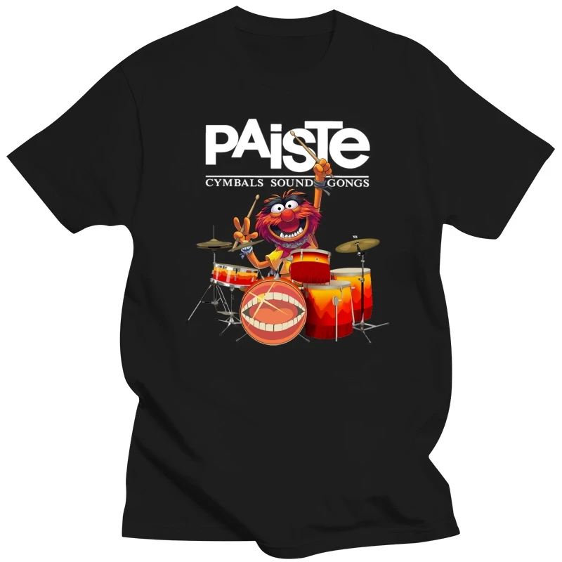 DMNTeestore Paiste Cymbals Sound Gongs T Shirt for Men Women Full Size. t-Shirt for Men t-Shirt for Women Black