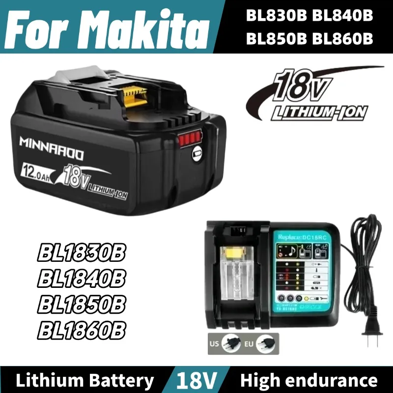For Makita 18V 12Ah… - image