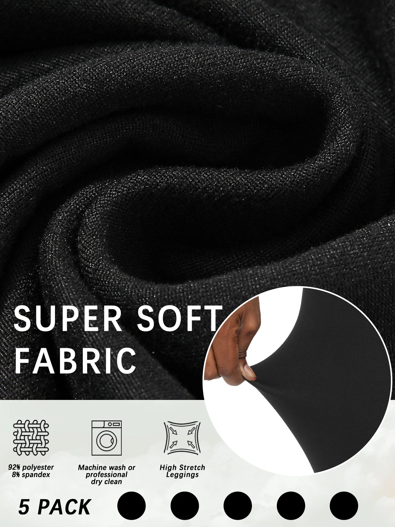 Women's Super Soft Biker Shorts High Stretchy No See Through Workout Running Yoga Athletic 6"Inseam Push Up Gym Fitness Pants