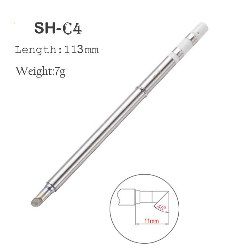 Original SH72 Soldering Iron Tip Replacement Heater Solder Bits Chisel Head B2 BC1 BC2 C1 C4 D24 K I Ku ILS J02