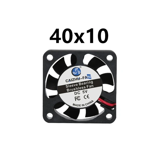 Imagen 2 del producto 40MM 50MM 60MM 70MM 80MM 90MM 120MM ventilador de refrigeración ventilador con cubierta de Motor sin escobillas ventilador silencioso 2PIN