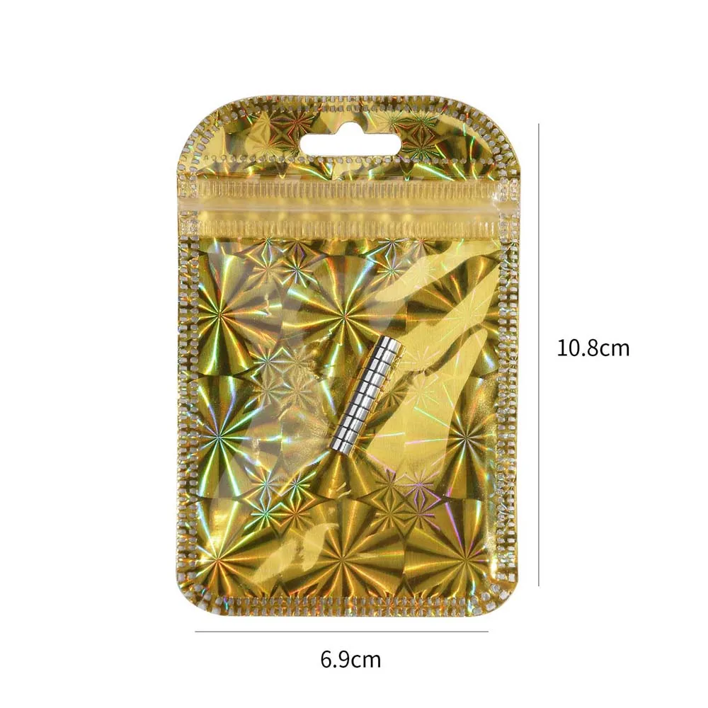 10 ピース/セットネイルアートマグネットツールキャットアイ磁気スティック強力な磁石円筒形デュアルエンドキャットアイマグネット