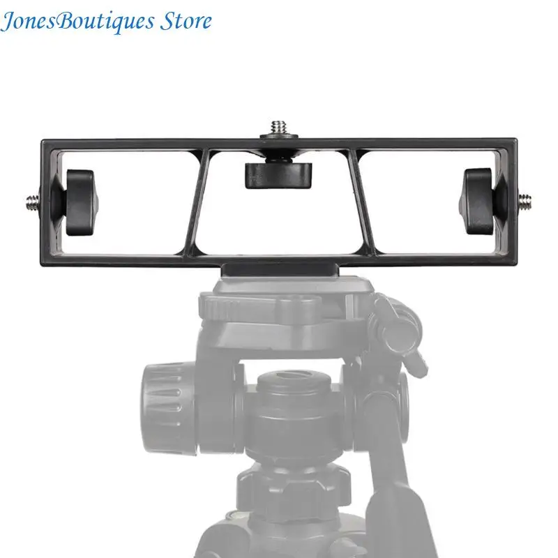 Multifunction Extension Bracket 1/4inch Screw Mount Phone Holder 3-Position W8KE