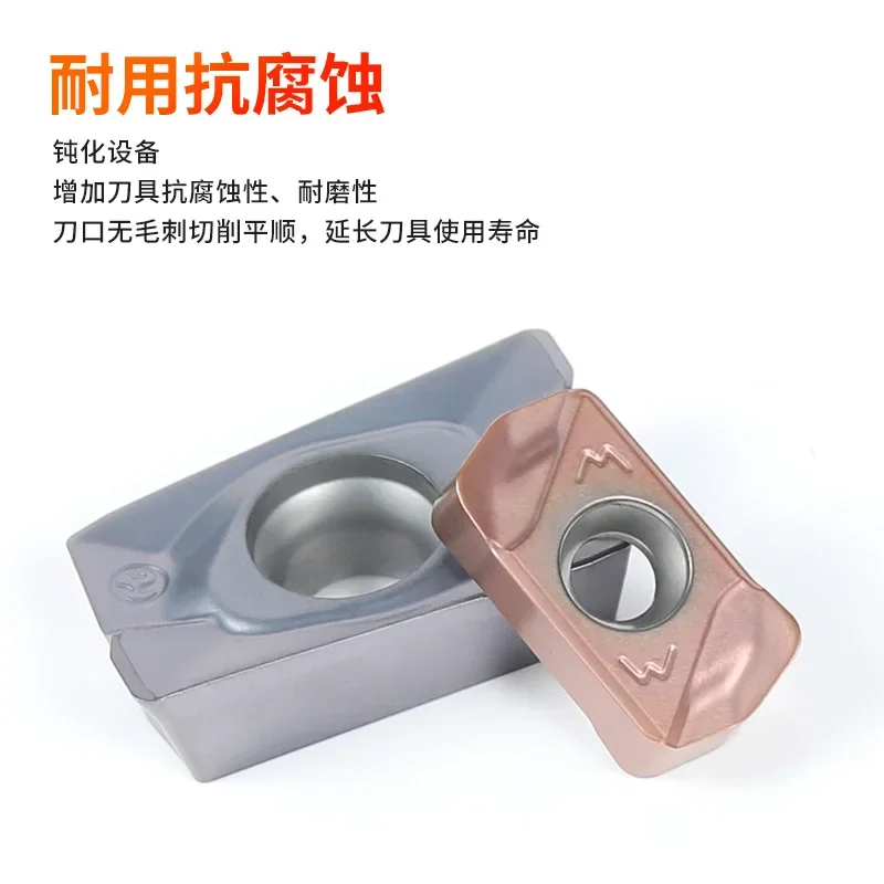 Whole box numerical control milling insert APMT1604 stainless steel 1135 ceramic R5 particle R6 tungsten steel carbide insert