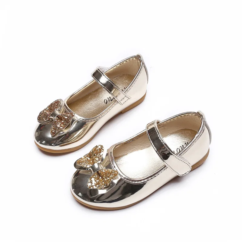 Girl Shoe Child Leather Sandals Girl Sweet Princess Shoes Baby Dance Shoe Toddler Baby Sandals Girls Good Quality Shoe Kid Shoes