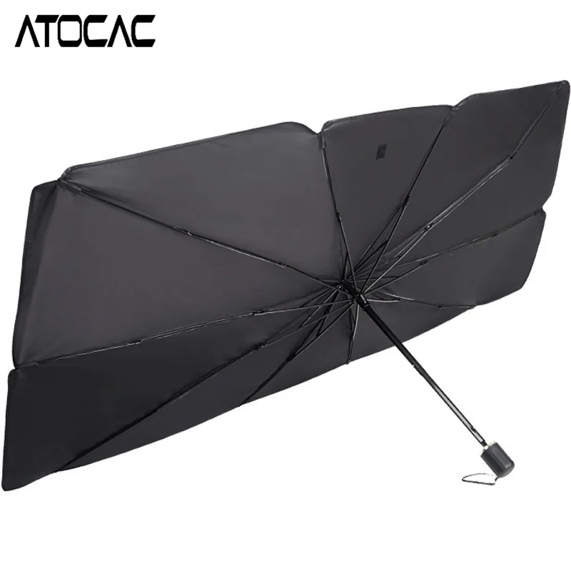 Cars Sun Shade Windshield Umbrella UV Heat Sunshade Protector Foldable Cover Front Window Visor Reflector Interior Accessories