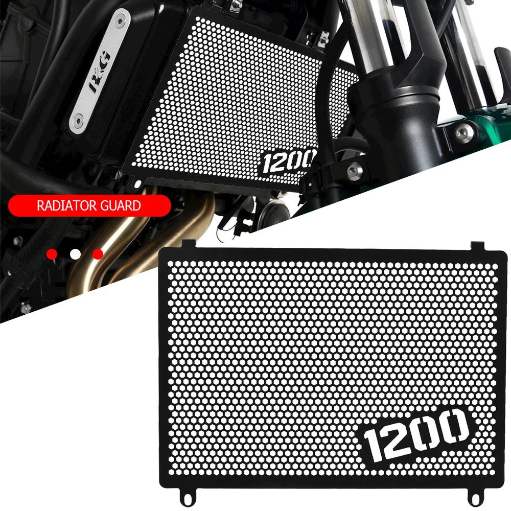 

FOR Kawasaki ZRX1200S 2001-2004 ZRX1200R 2001-2008 Motorcycle Radiator Grille Guard Protector Cover Protection ZRX 1200S 1200R