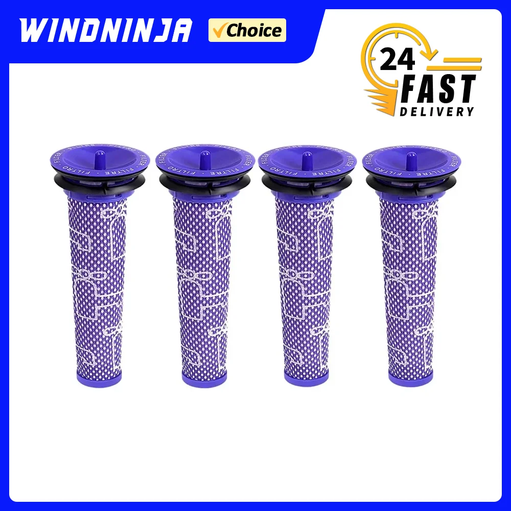 Robot‑Vacuum Washable Reusable Filters For Dyson V6 V7 V8 Absolute Animal Cordless Vacuum Attachment Spare Parts Accessories Set