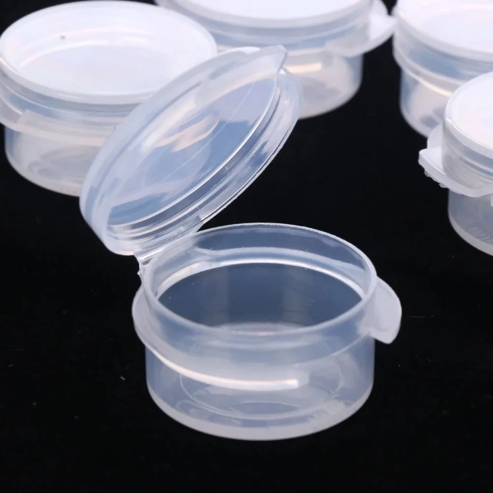 

25 Pcs Storage Jars Sampling Box Tank Sample with Lids Transparent Small Soil Travel